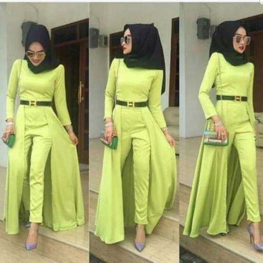 Image of jumpsuit scuba hijau lime - VA077