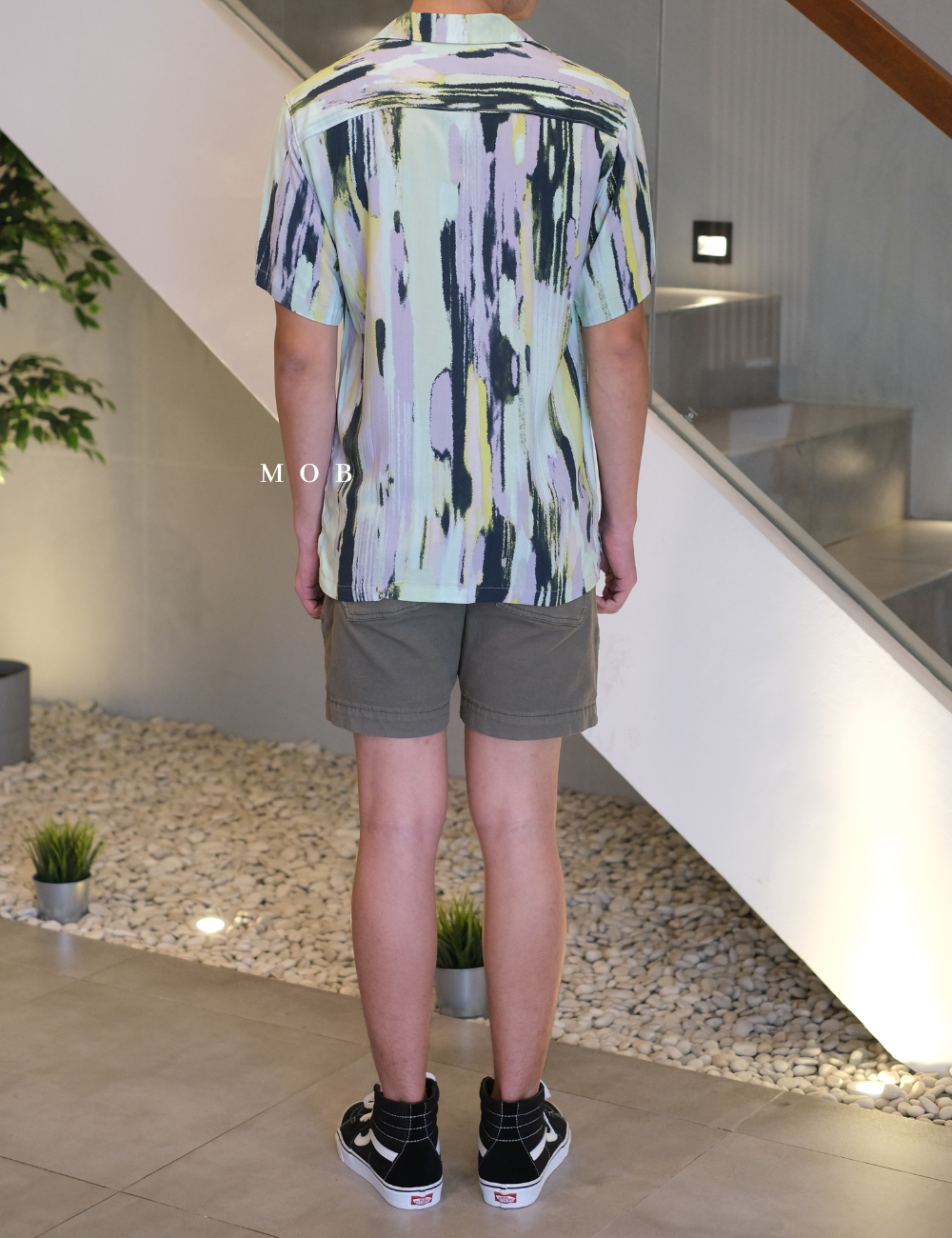 NBDSSS01011 YELLOW PURPLE DILL DRIP SS Shirt (XL ONLY)