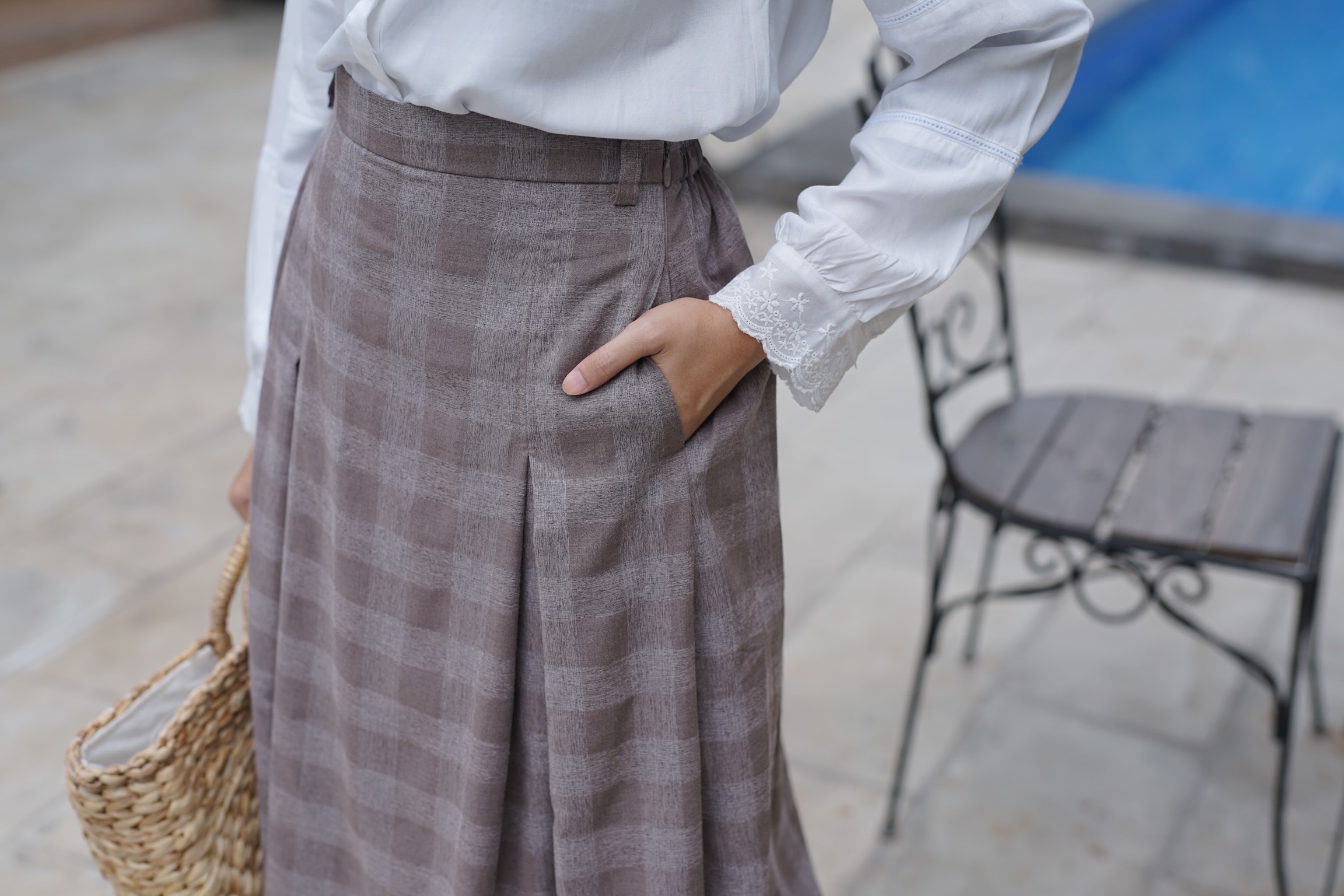 NAYA SKIRT BROWNY