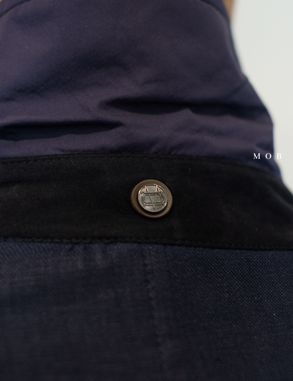 MDJ03001 Navy Linen Jacket (XL ONLY)
