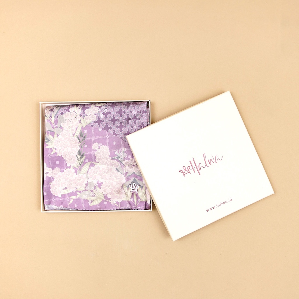 Serampai Purple Bergo