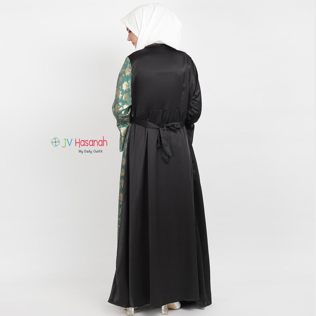 Ziya Flower Dress - Gamis Pesta Kondangan Premium