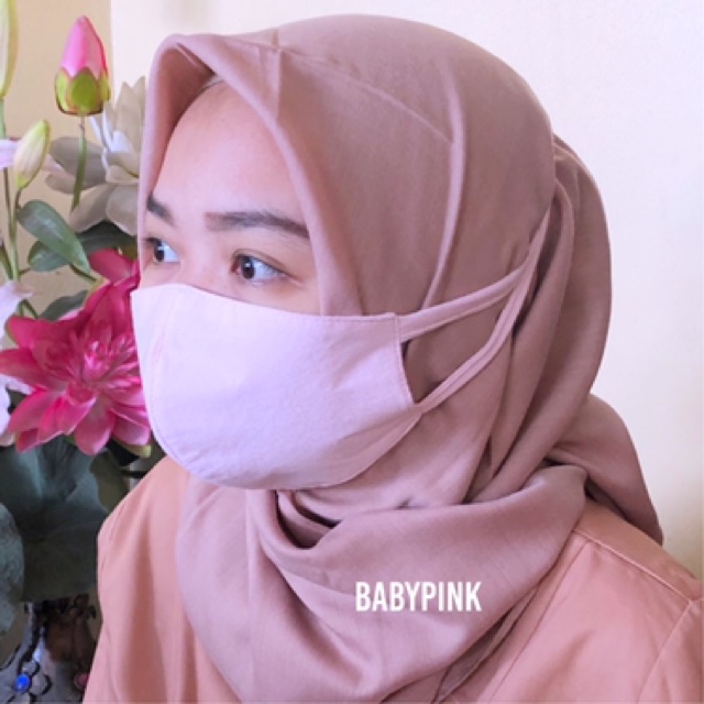 Masker Kain 3 Lapis Bisa dicuci