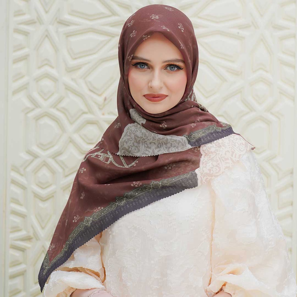 Persian Kasra Tan Scarf