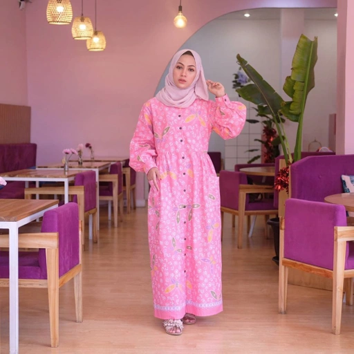 Image of Lunart Batik Sugar - Yasmin Dress