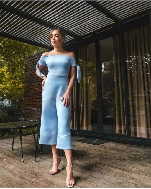 Image of Jumpsuit scuba skyblue - VA520