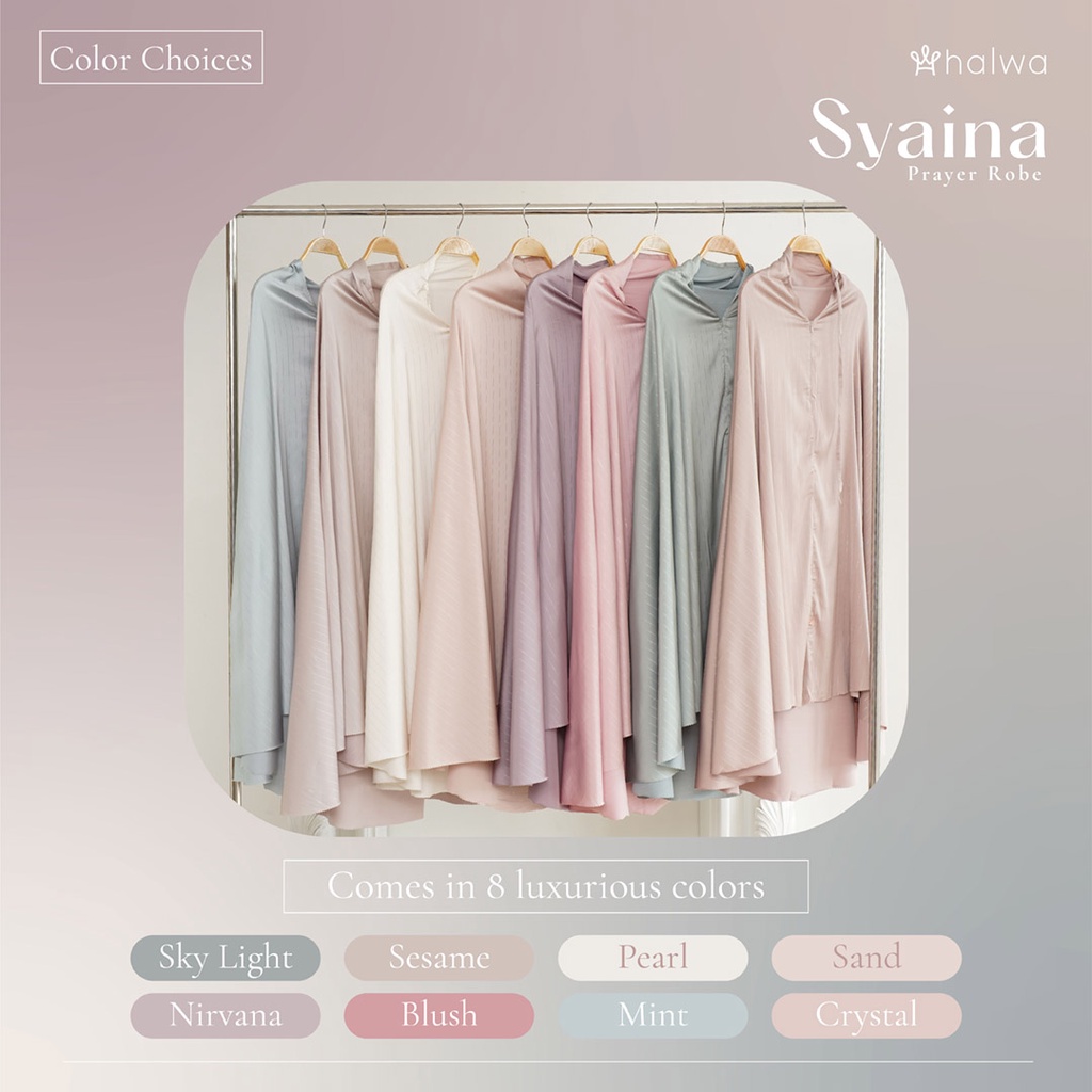 Syaina Blush Prayer Robe