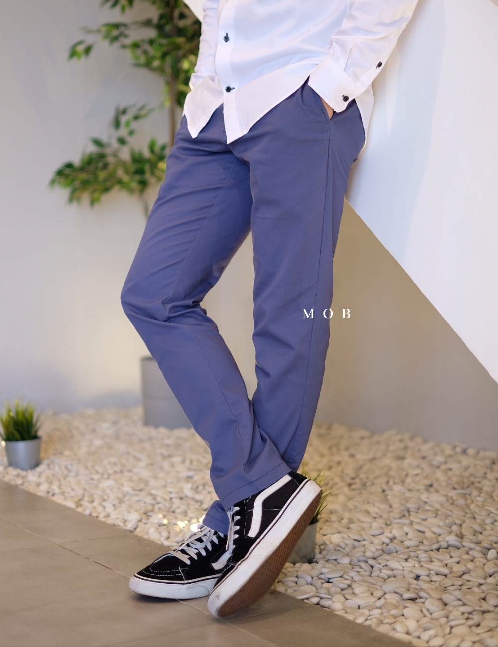 ONPT18003 Ultimate Slim Built In Flex Chinos Pants Majestic Sea