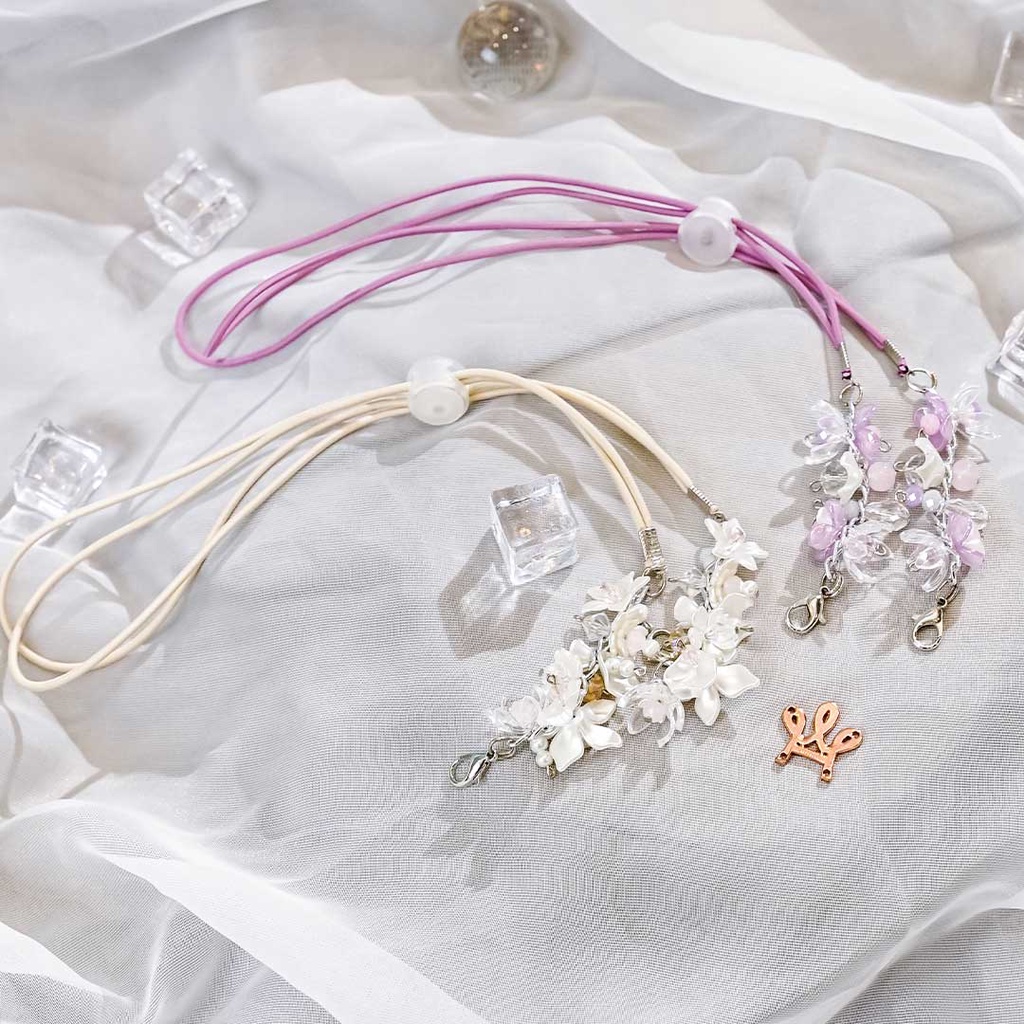 Shena Mask Strap White