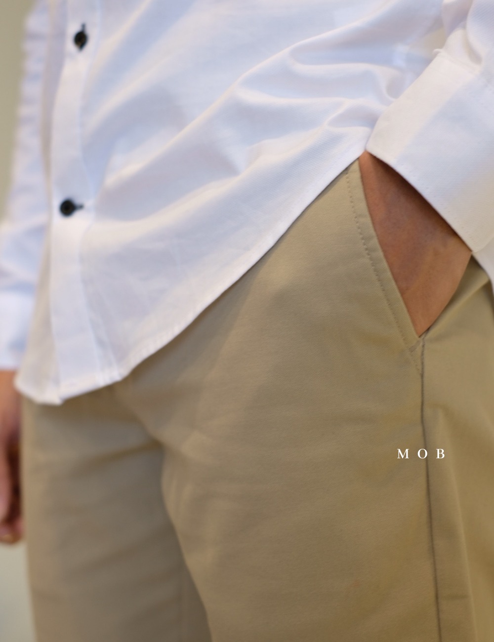 ONPT18004 Ultimate Slim Built In Flex Chinos Pants Khaki