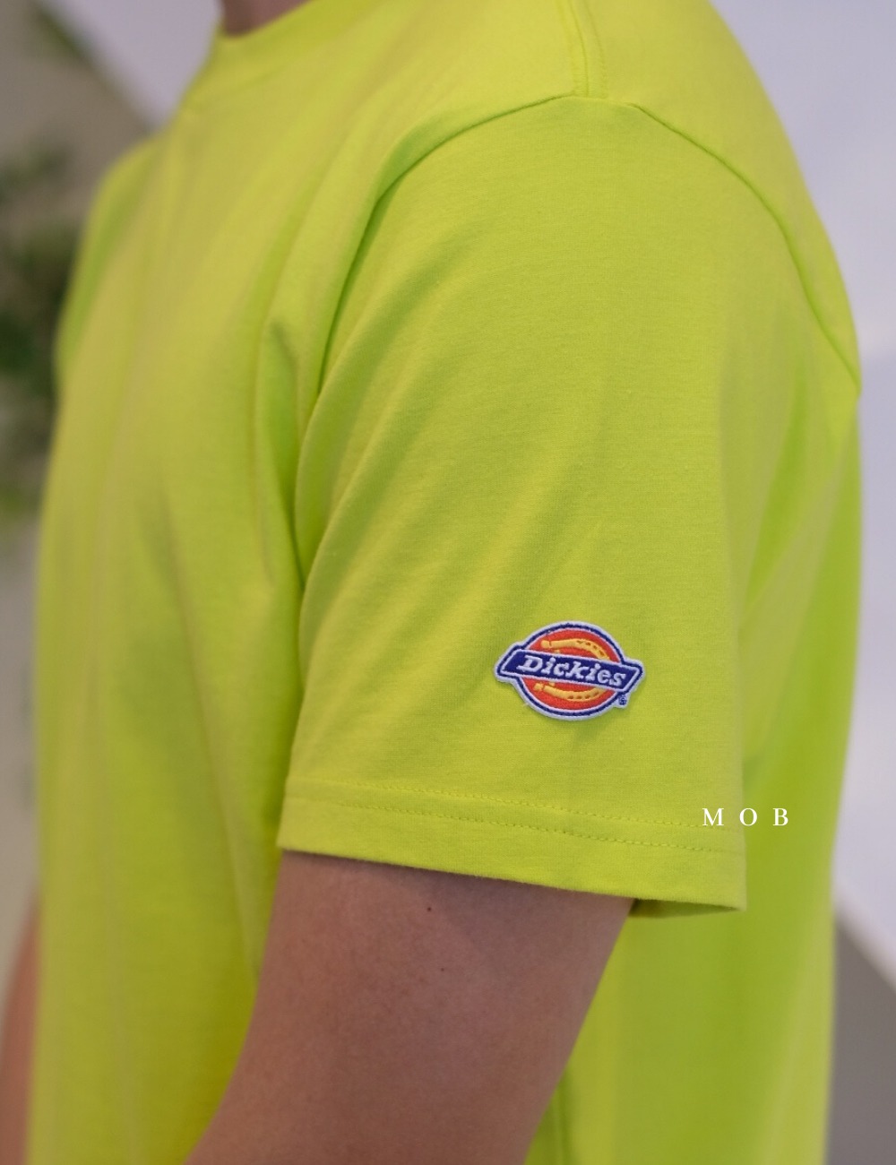DKSST02001D Patch Logo Tee Lime