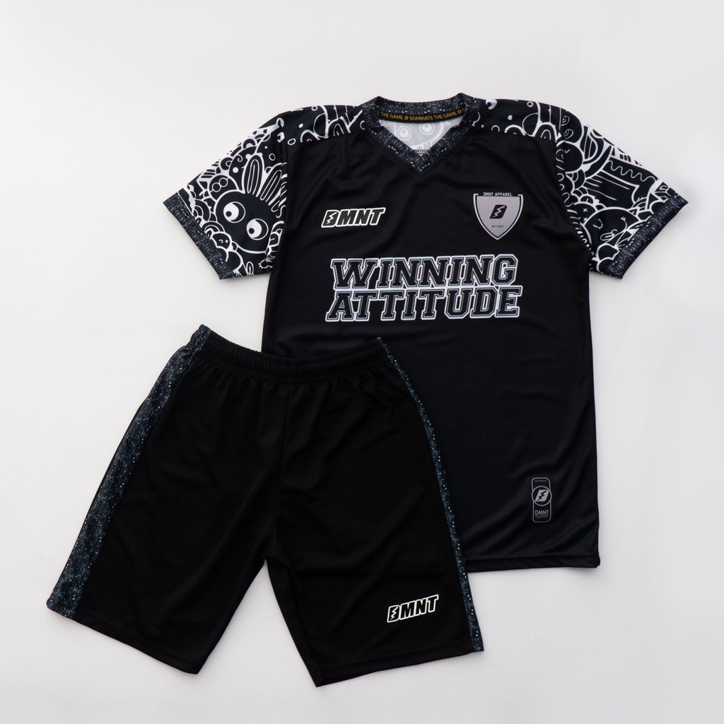 DMNT Jersey Tessel Black
