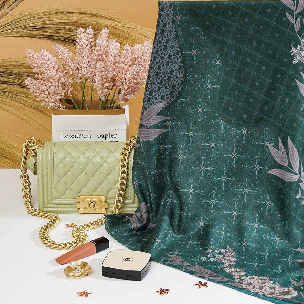 Serampai Emerald Scarf