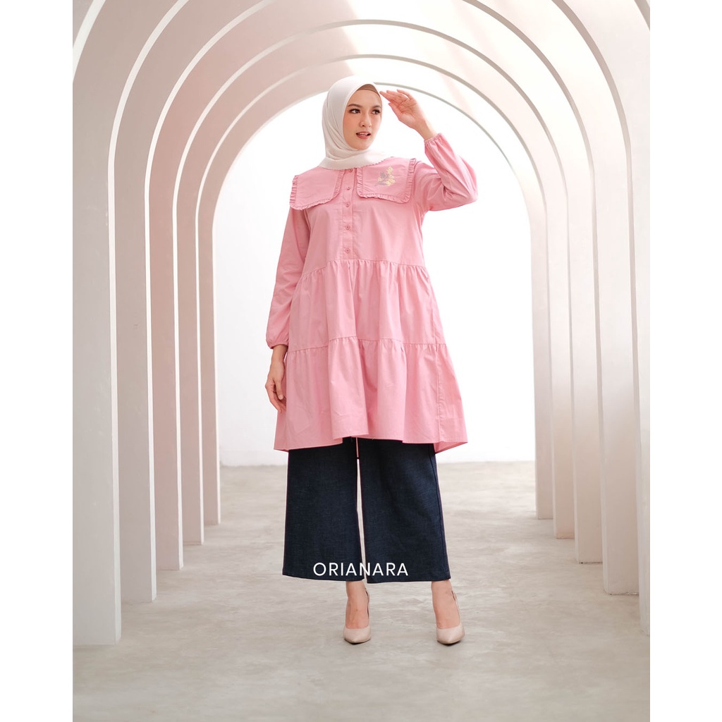 Eshal Tunik Coral Pink