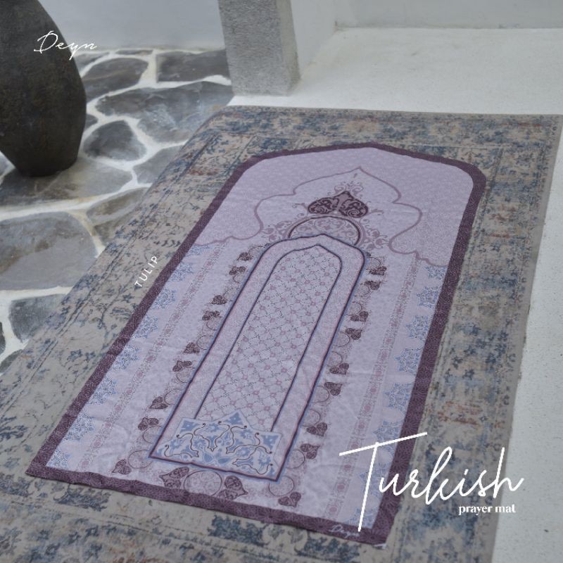 TURKISH PRAYER MAT - TULIP
