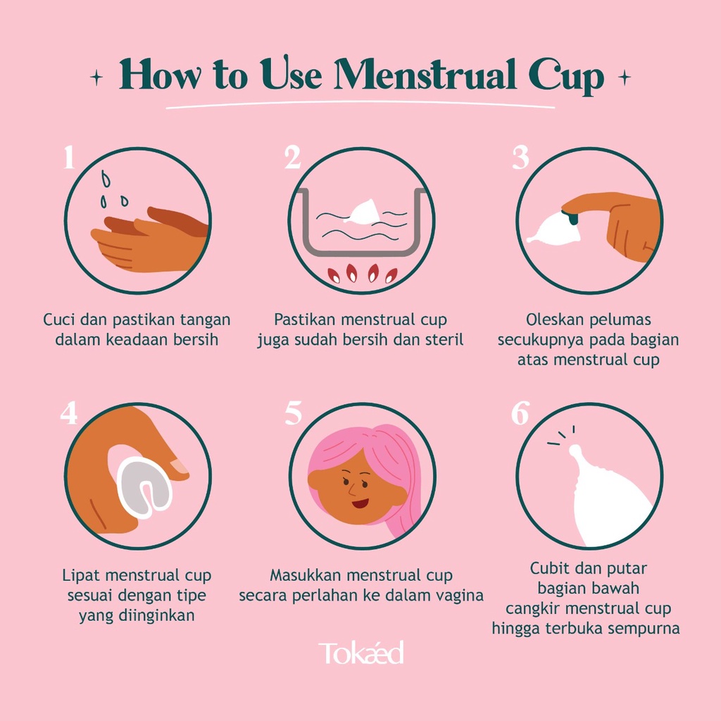 TOKAED Menstrual Cup | SOS PERIOD KIT period cup transparent lubricant mens cup eco friendly
