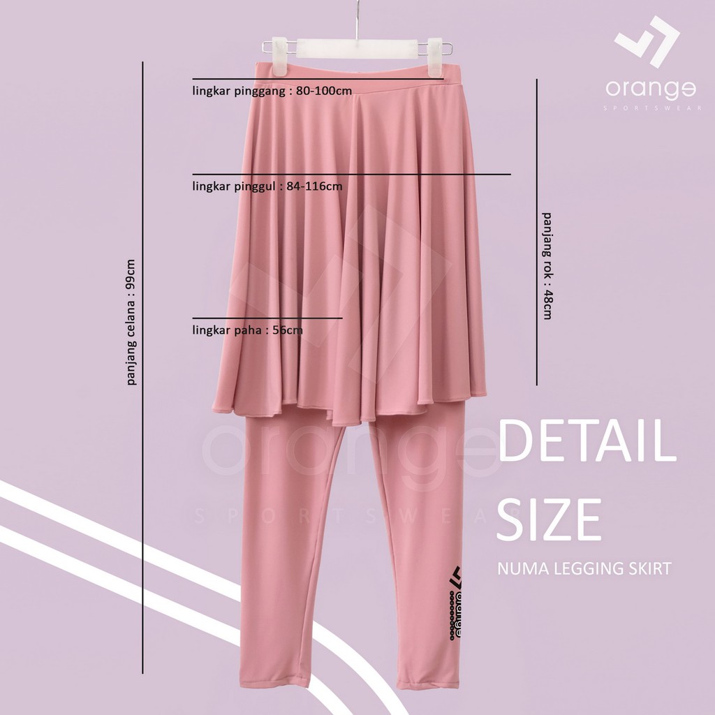 Numa Legging Skirt | Legging Rok Olahraga Wanita