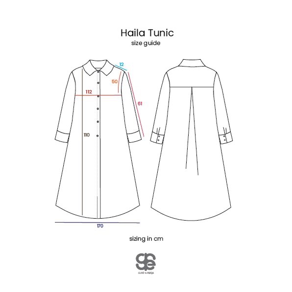 HAILA Long Shirt - Avocado 