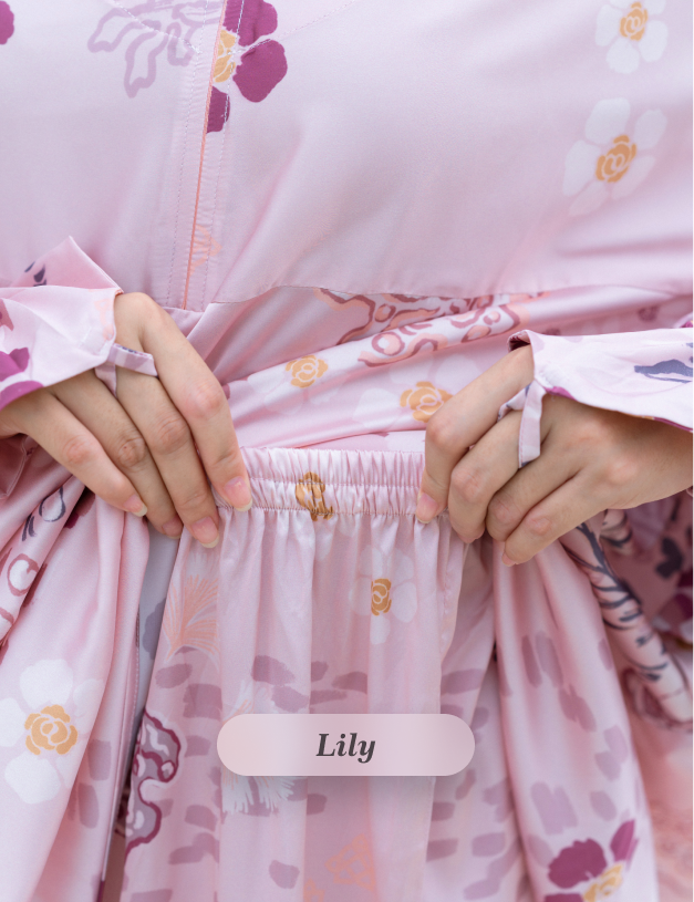 ZEHRA PRAYER ROBE - LILY