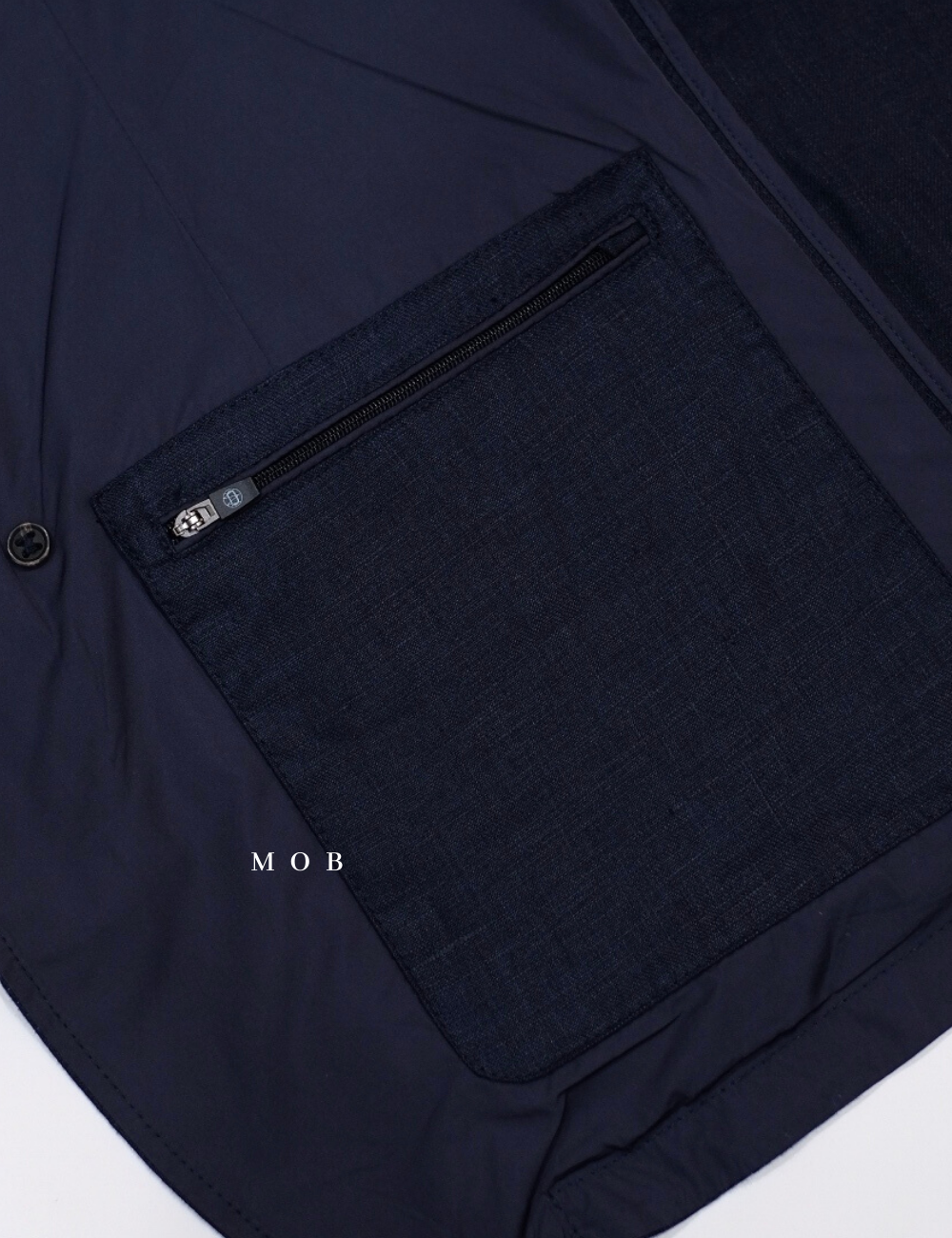 MDJ03001 Navy Linen Jacket (XL ONLY)