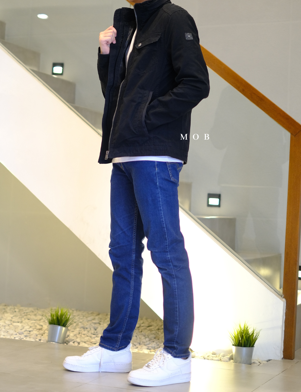 TTJ01001B Utility Jacket Black