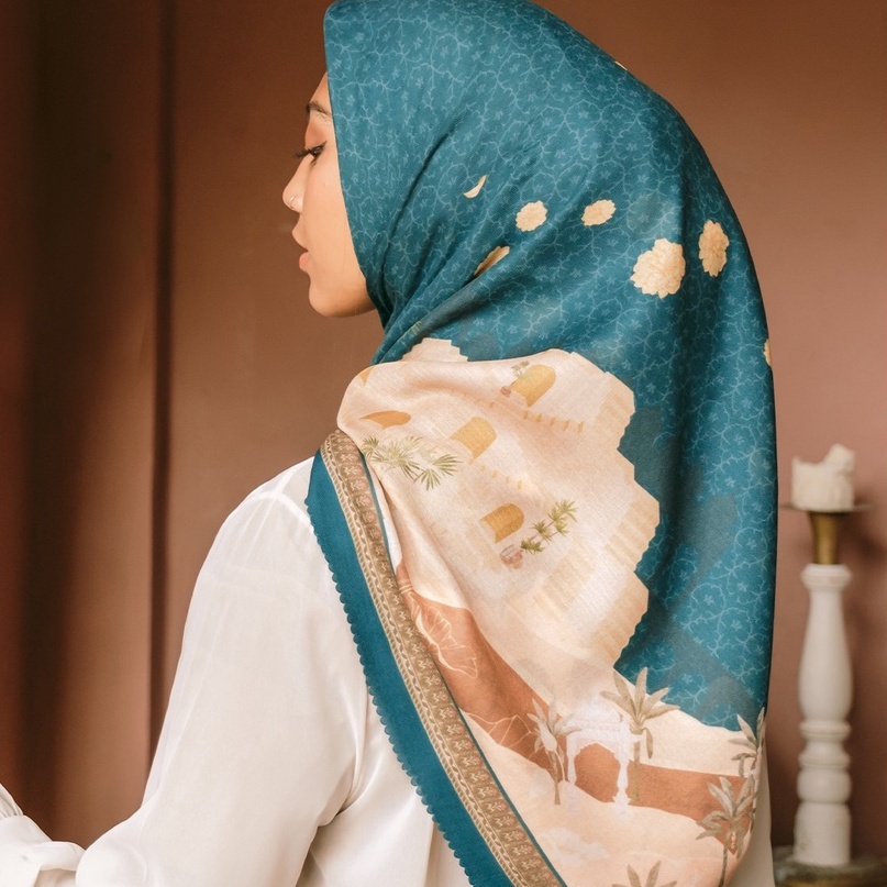 Jaipur Viti Emerald Scarf