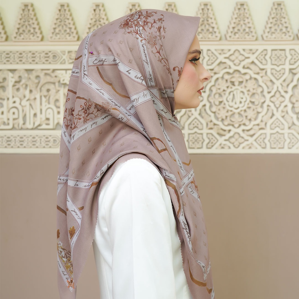 Rumi Poems Ella Latte Scarf