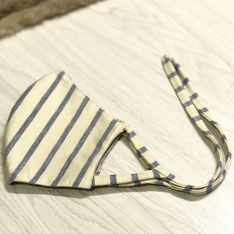 Masker Kain 3 Lapis - Stripes Series
