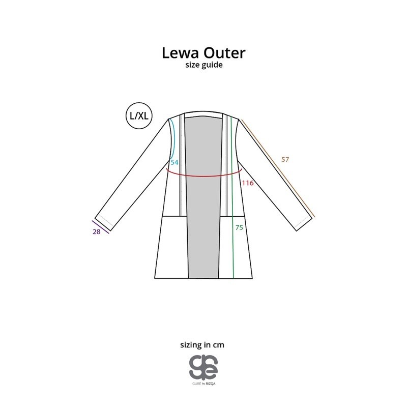 LEWA Outer - Burnt Coral