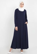 Alia Jersey Dress - Gamis Jesey Tebal Jumbo