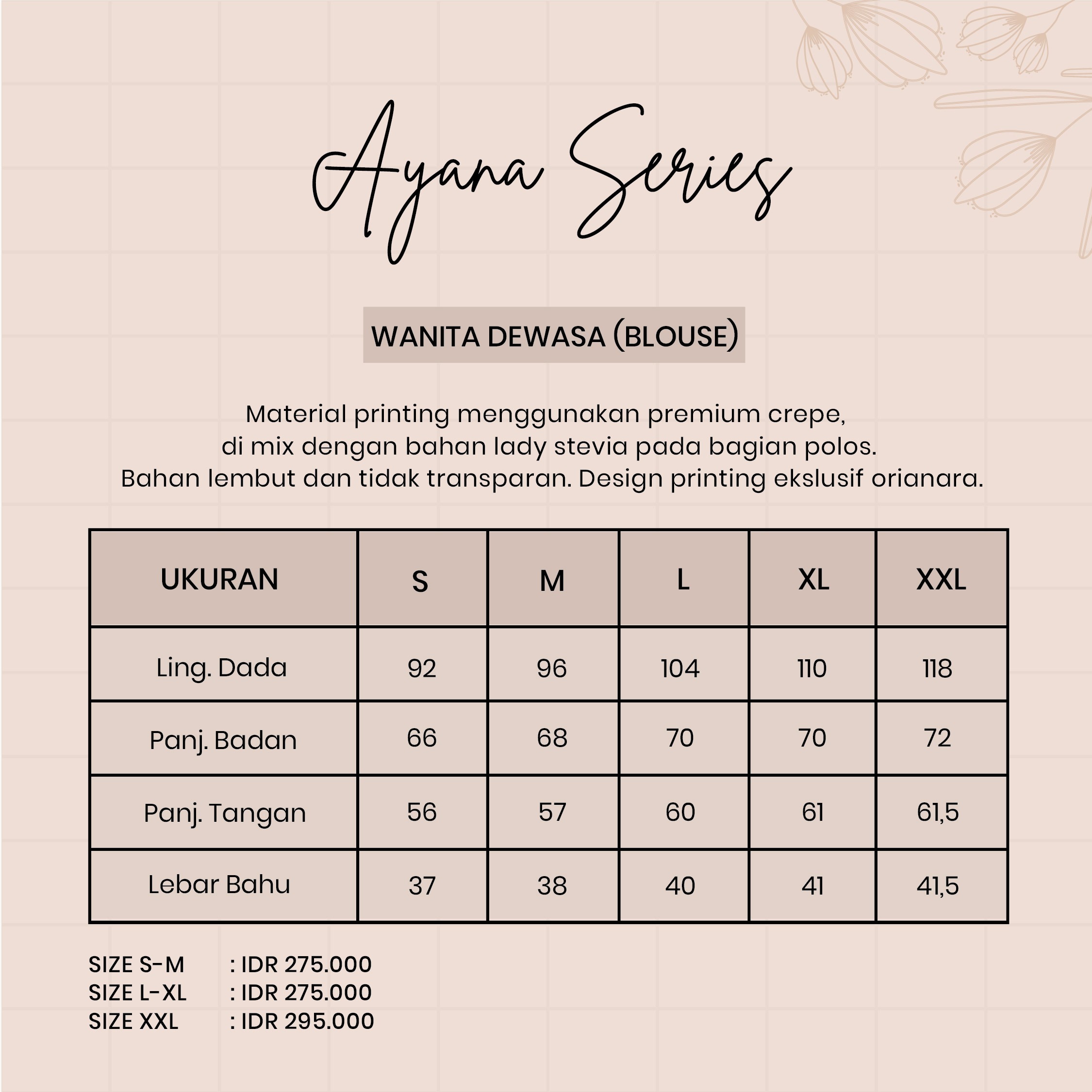 AYANA BLOUSE - OLD TAN