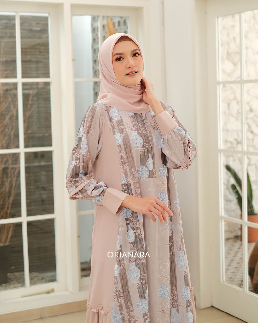 AYANA DRESS - NUDE