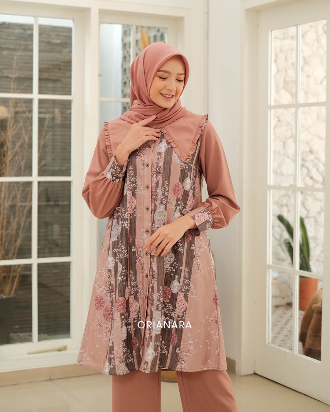 AYANA TUNIK - OLD TAN