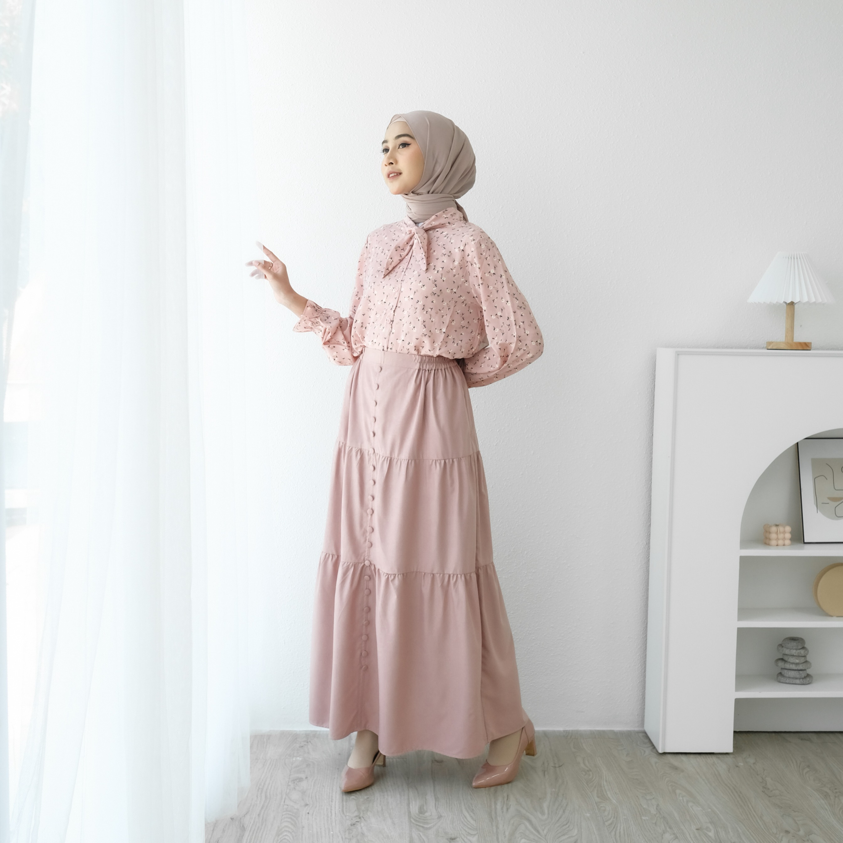 ARUMI SKIRT ROSE WOOD