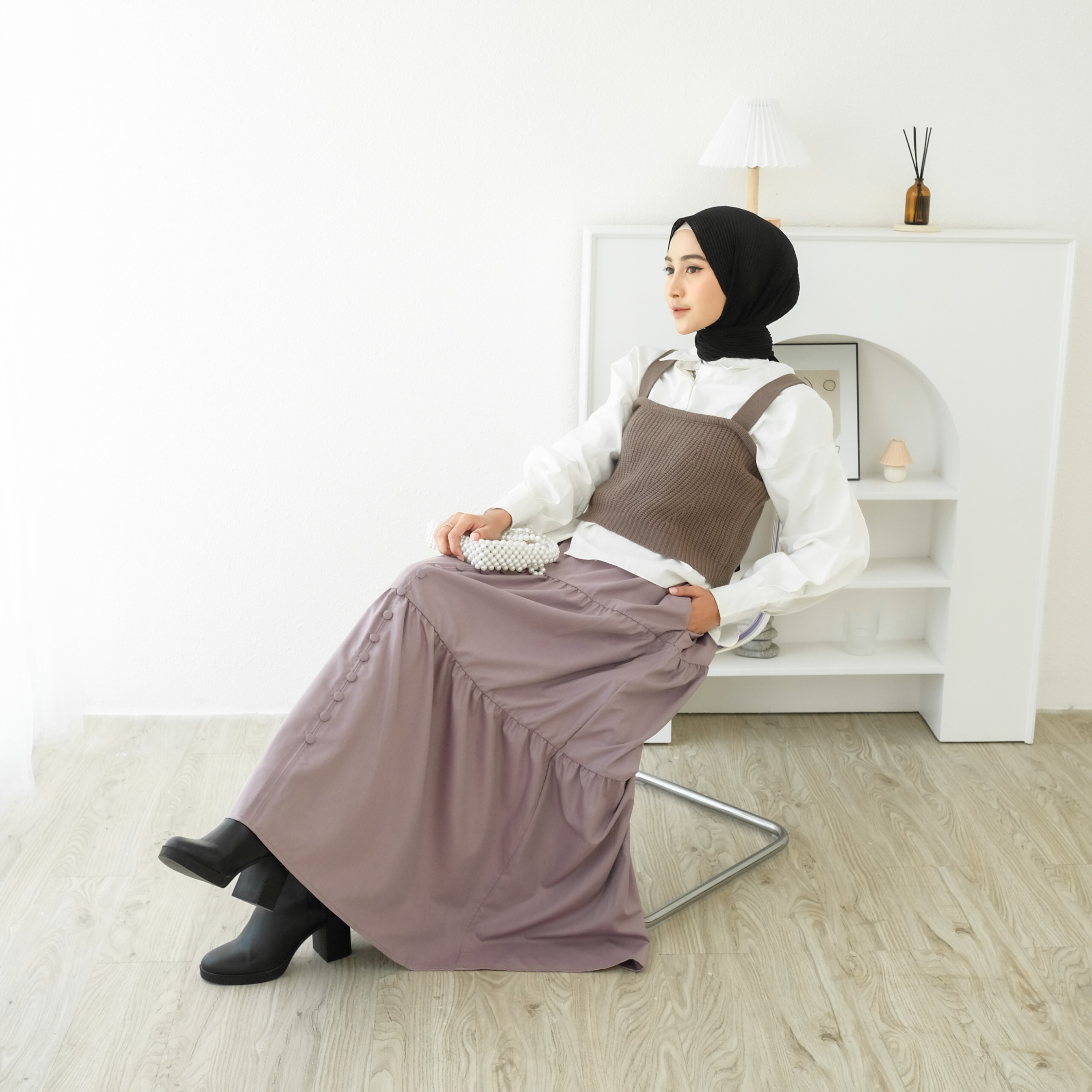 ARUMI SKIRT LILAC