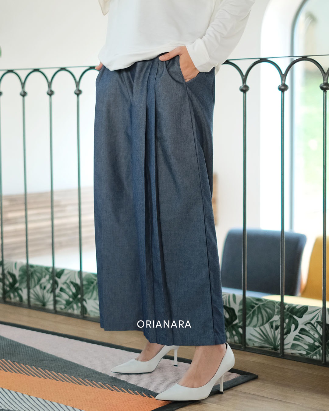 Valetta Cullote Denim