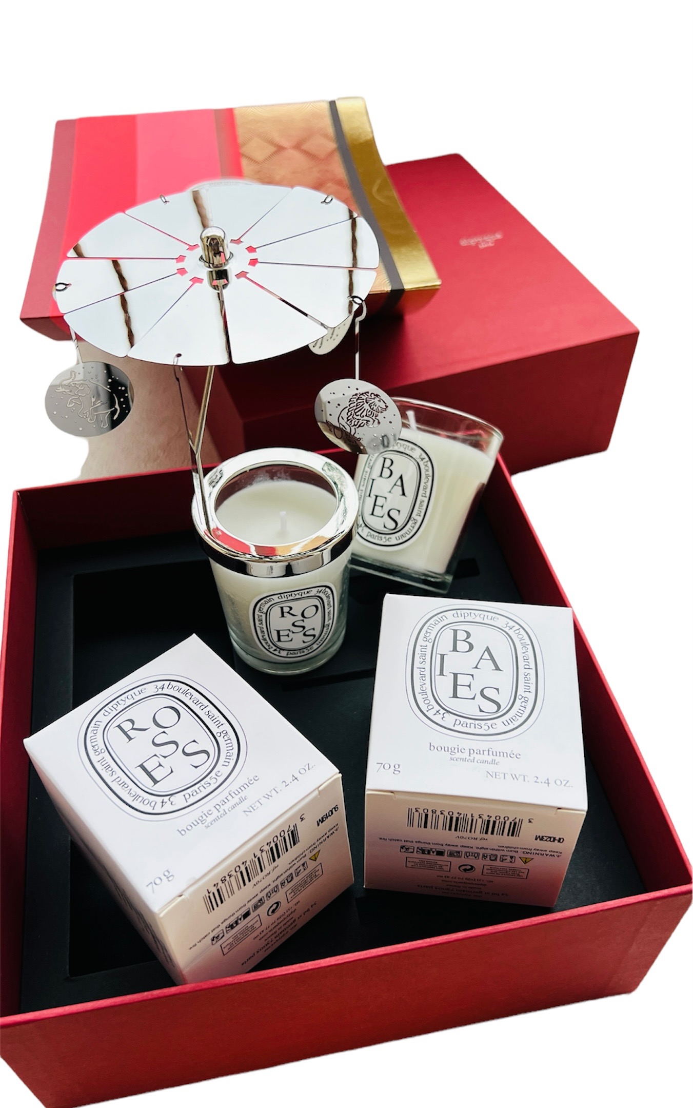 Diptyque Candle Carousel Red Gift Set (Produk)
