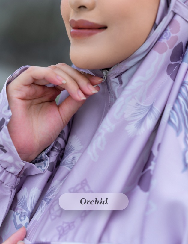 ZEHRA PRAYER ROBE - ORCHID