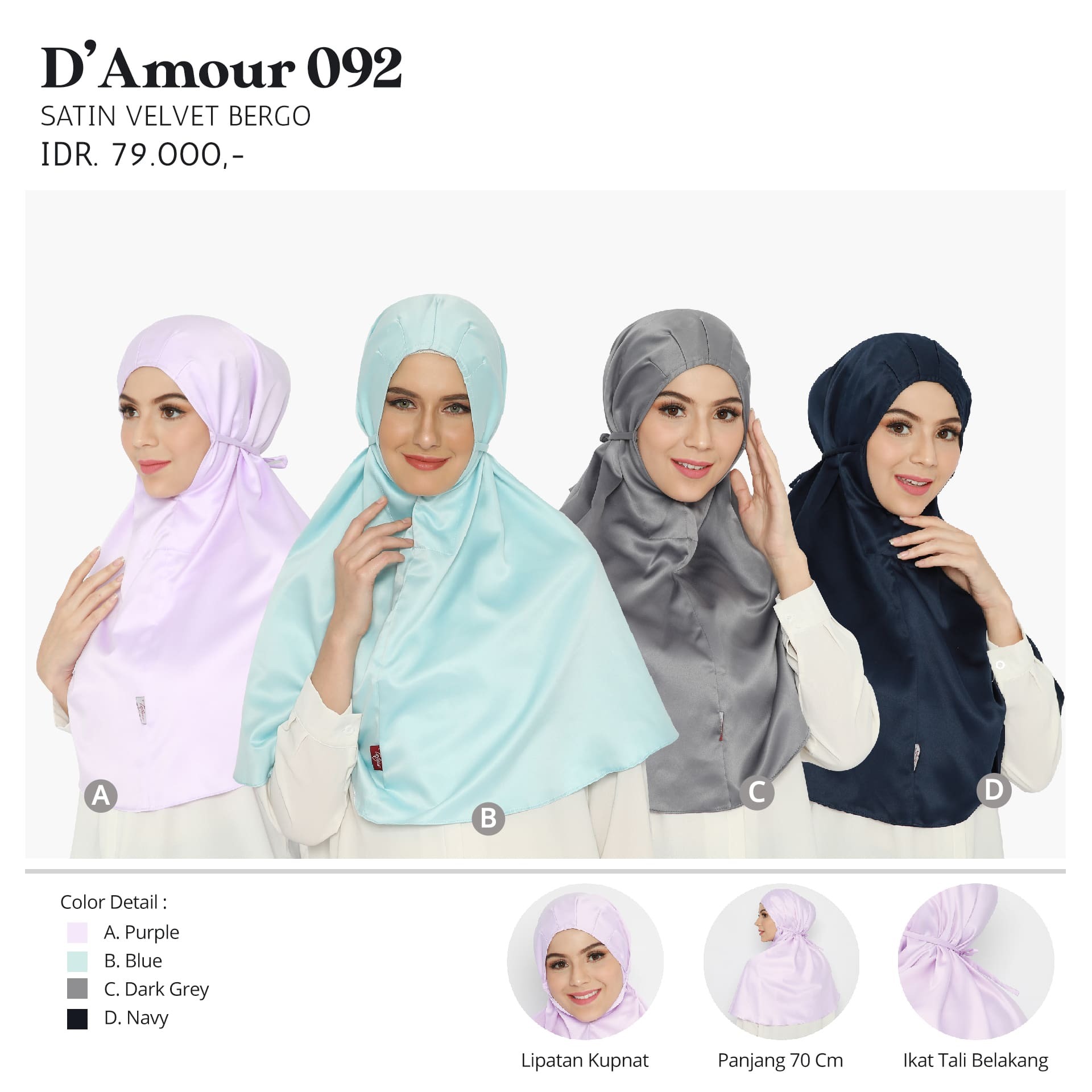 Tatuis Damour Bergo Instan 092