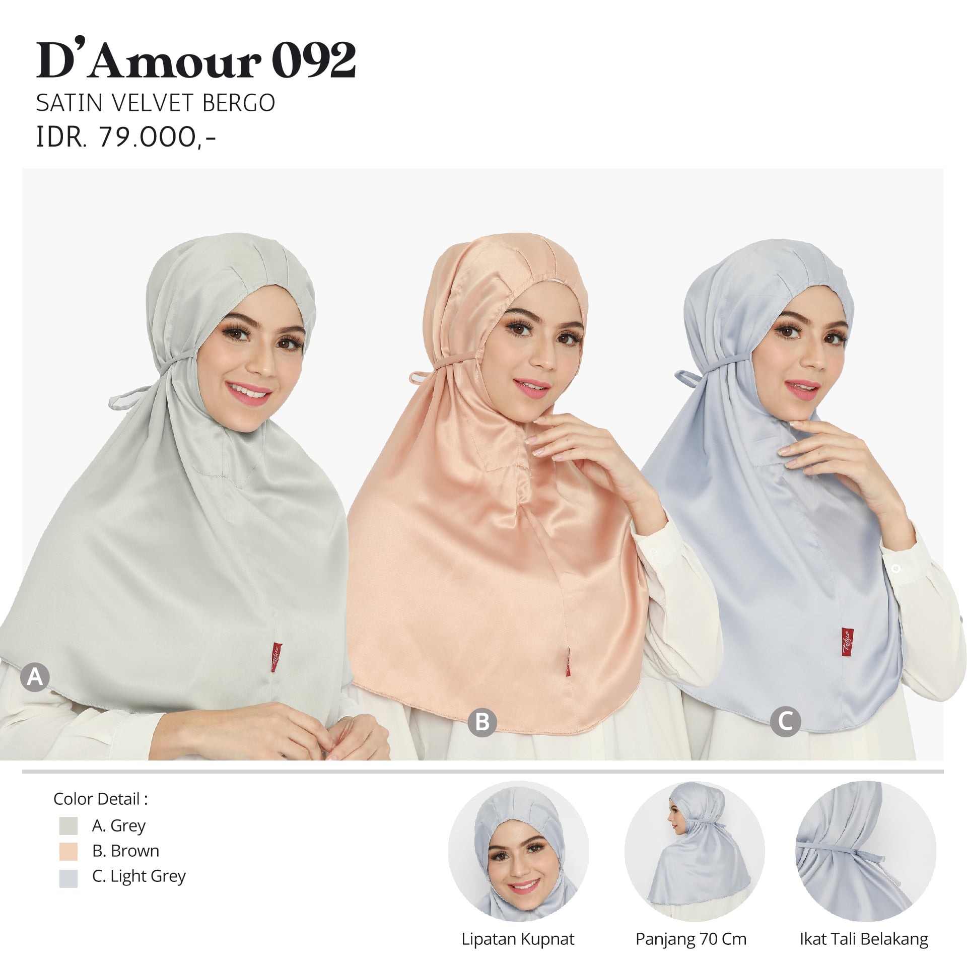 Tatuis Damour Bergo Instan 092