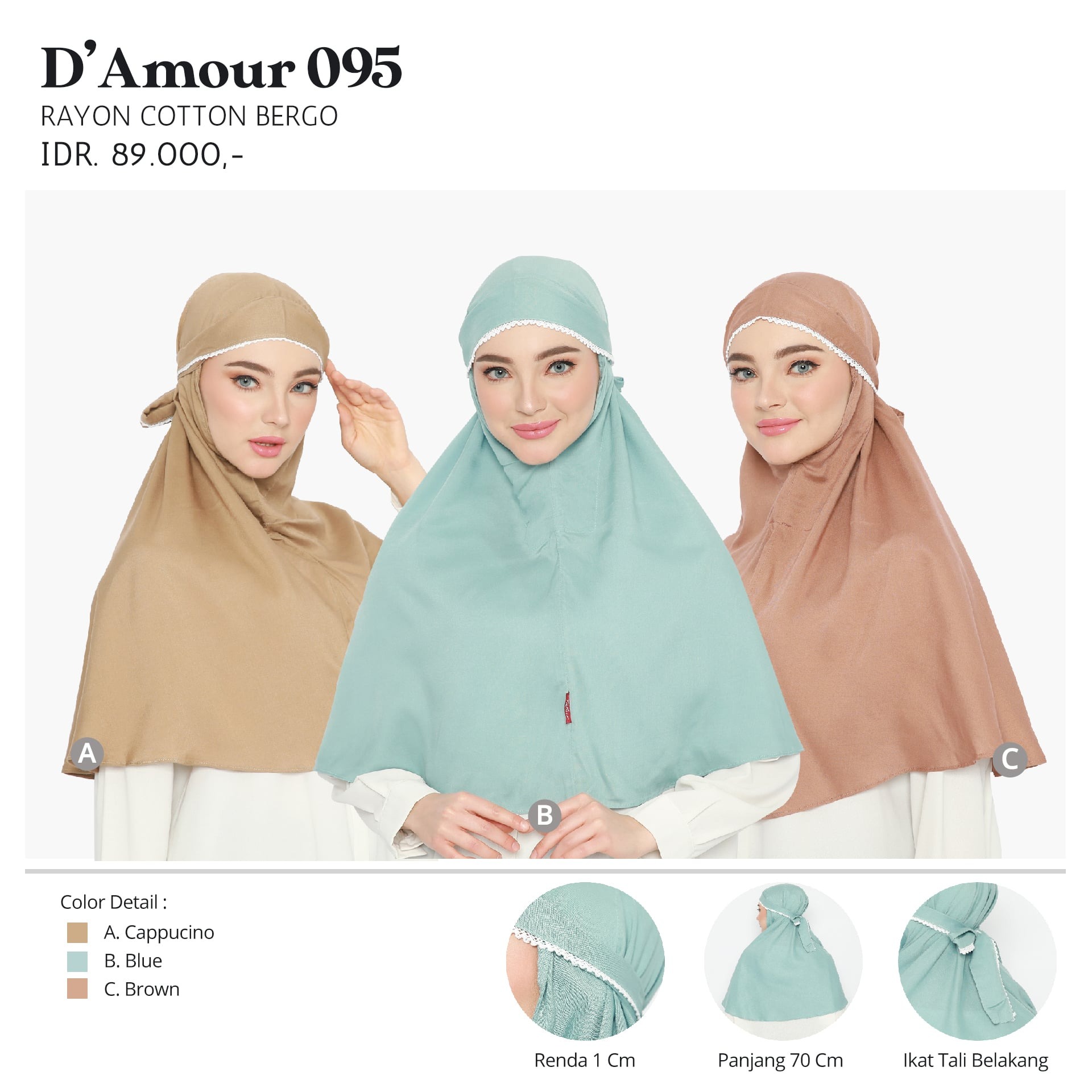 Tatuis Damour Bergo Instan 095