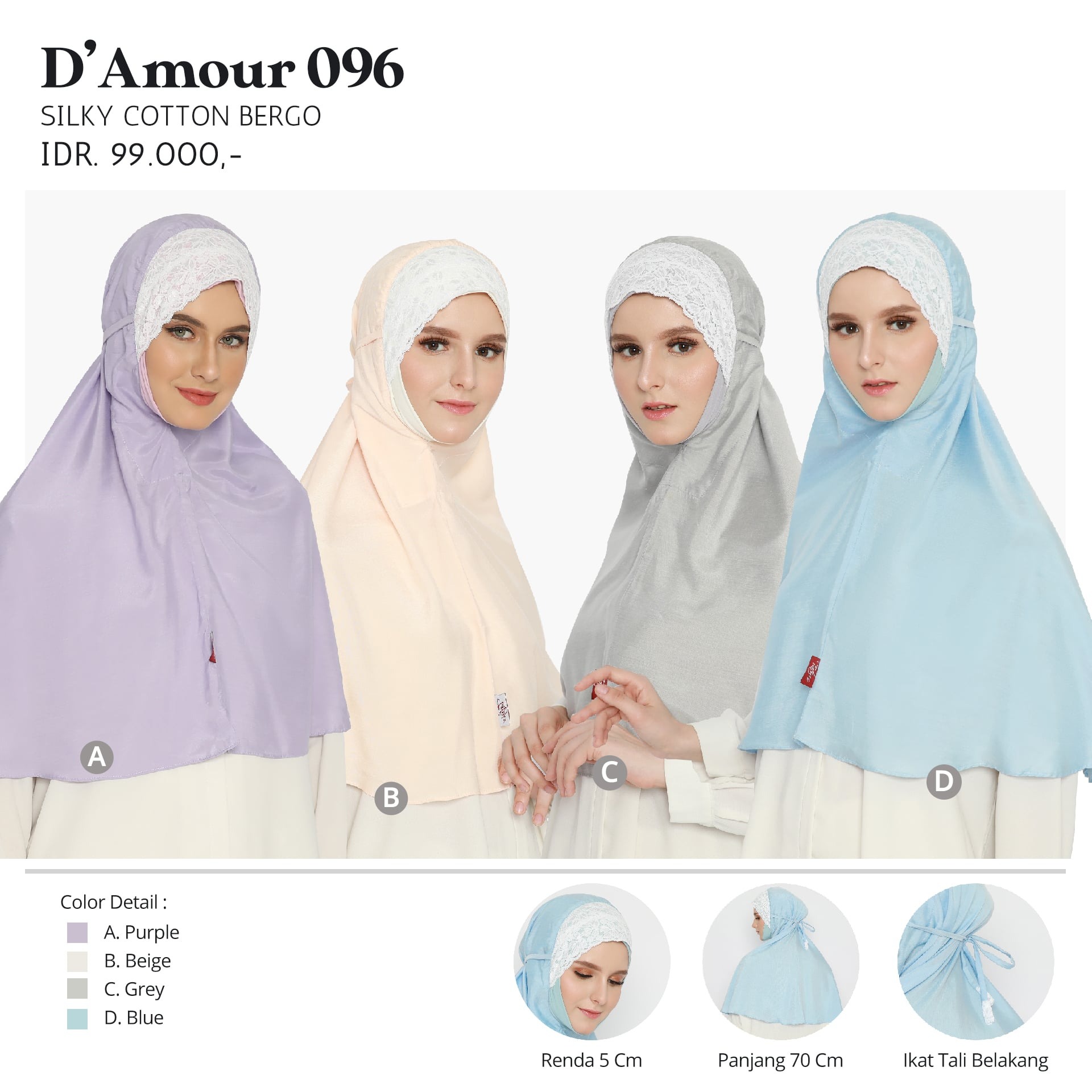 Tatuis Damour Bergo Instan 096