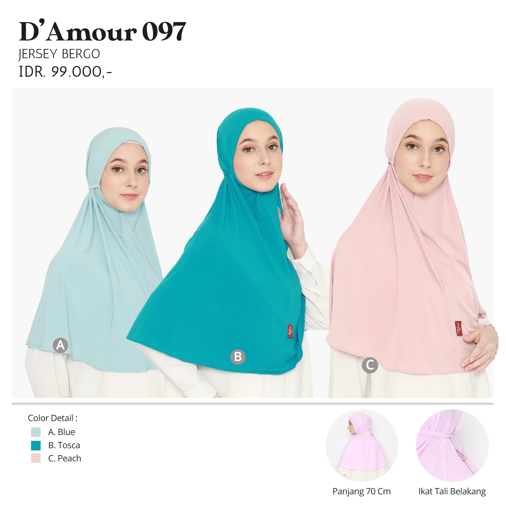 Tatuis Damour Bergo Instan 097