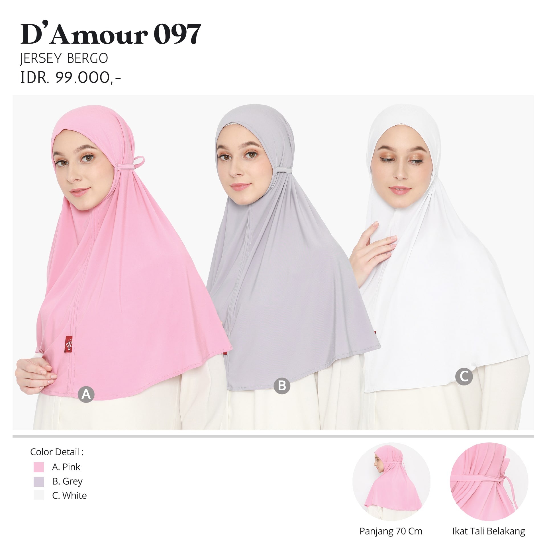 Tatuis Damour Bergo Instan 097