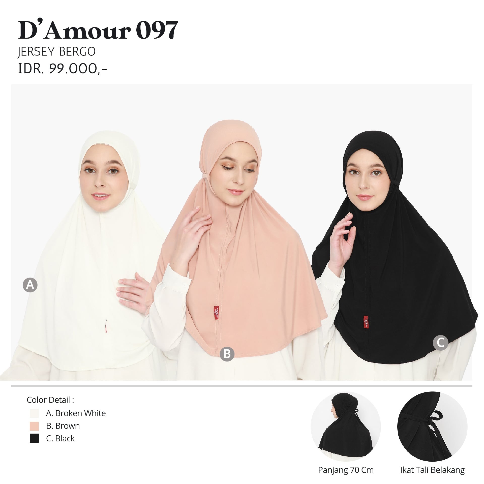 Tatuis Damour Bergo Instan 097