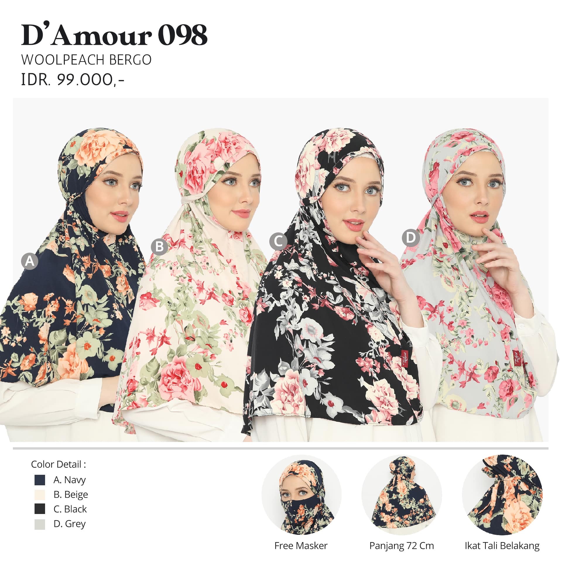 Tatuis Damour Bergo Instan 098