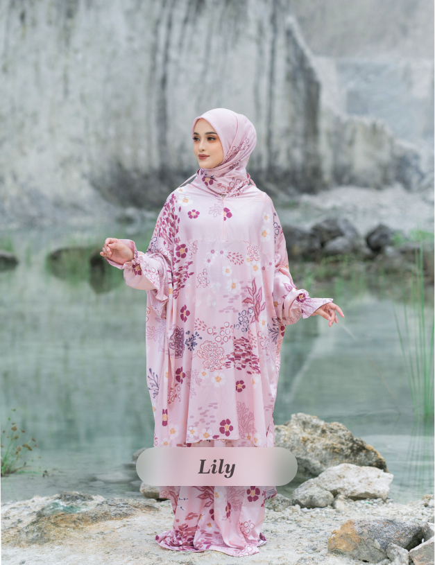 ZEHRA PRAYER ROBE - LILY