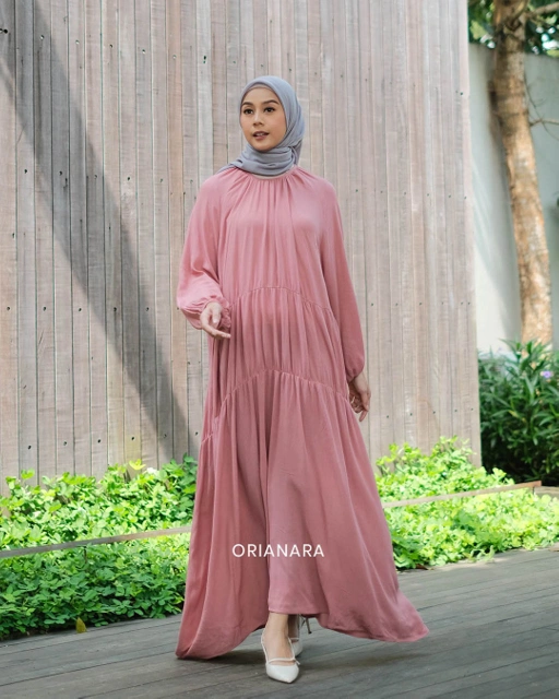 Image of Deeba Dress - Coral Peach