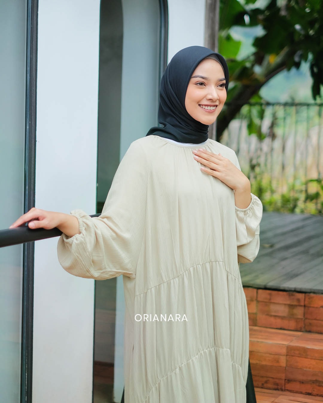 Deeba Dress - Sage