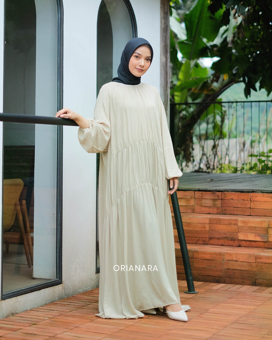 Deeba Dress - Sage